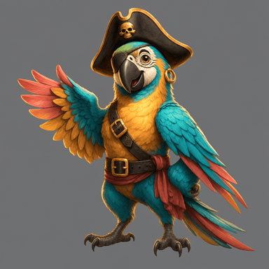 Slots Winner Casino parrot mascot